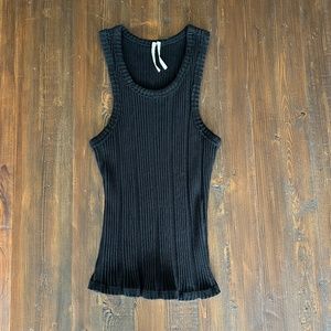 Anthropologie Robin Ribbed Tank Size XS